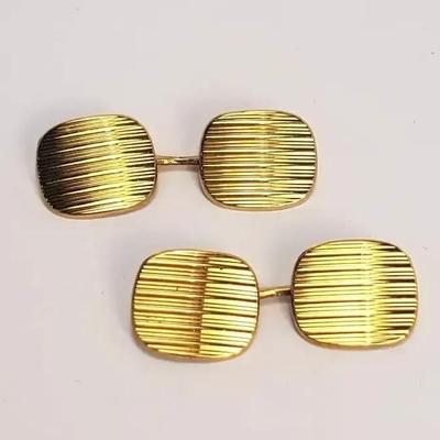 18K Gold Cufflinks
