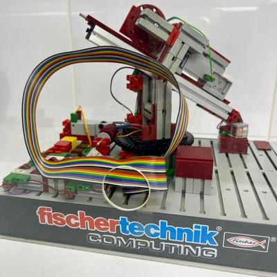Vintage 1980s FischerTechnik Computer Teach In Robot In Display Box