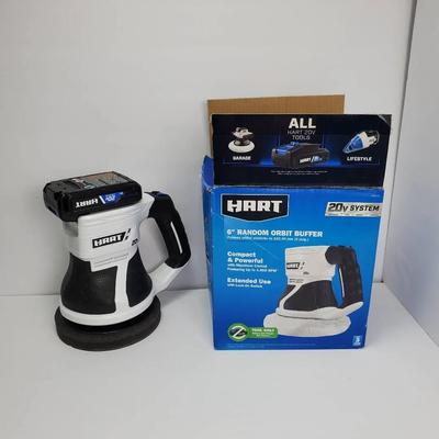 HART 20-Volt Cordless 6" Buffer Kit with 1.5Ah Lithium Battery
