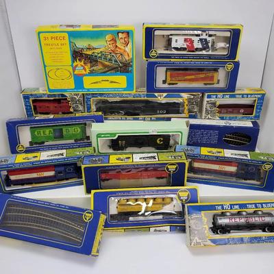 Vintage HO Scale Model Trains - Mostly AHM, Locomotives & More
