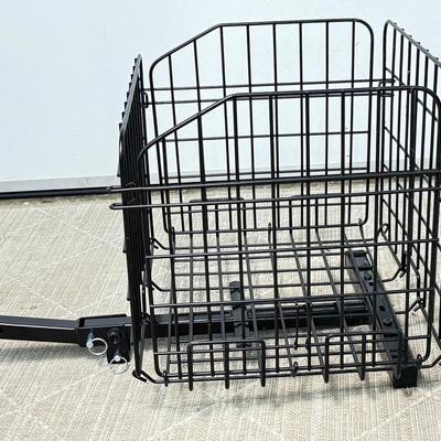 Folding Rear Basket for Mobility Scooters, 15x25x15"