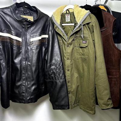 Mens Outerwear - Fontelli, Dickies, Columbia & More - Size L & XXL