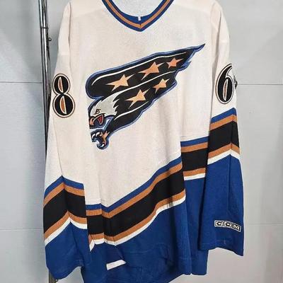 Vintage Jaromir Jagr Washington Capitals CCM NHL Jersey - XL