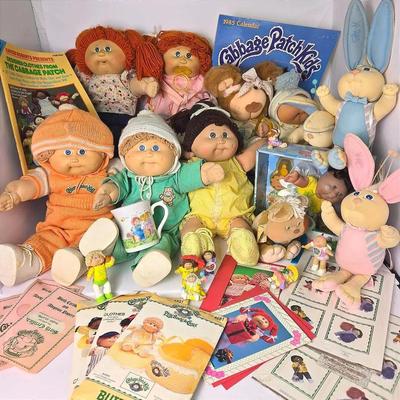 Vintage Cabbage Patch Dolls & More