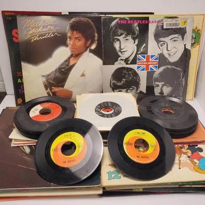 Vintage Vinyl Records: The Beatles, Johnny Cash, Tom Jones & More