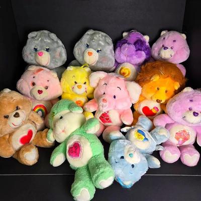Vintage 1980s Plush Care Bear Toys 