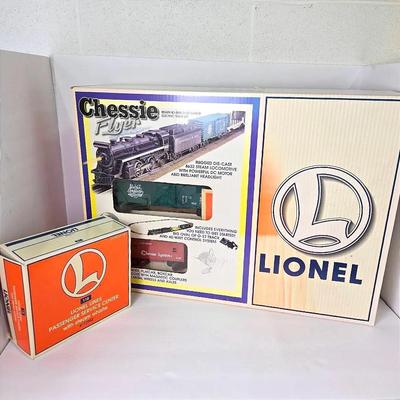Lionel Chessie Flyer O-Scale Set 1931S 6-11931 & Passenger Service Center 118 6-12962