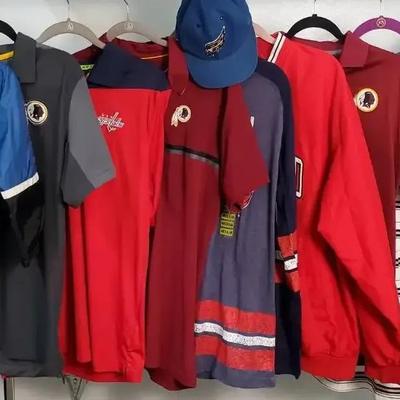 Sports Fan Gear - Washington Capitals, Redskins, & Terps - Size M-XL 