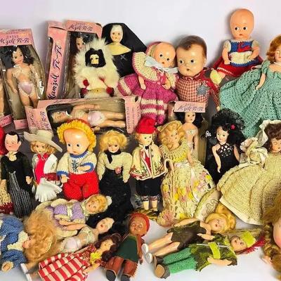 Vintage 1950s-60s Dolls Including Duchess Doll Corp Mam’zell Fi-Fi Dolls Still In Box