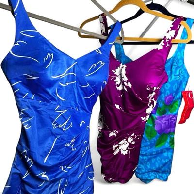 Vintage Roxanne New with Tag Swimsuits (3) - Size 14/36 C Cup