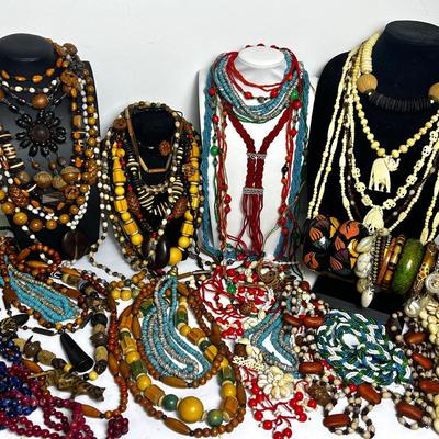 Boho Tribal Style Costume Jewelry 