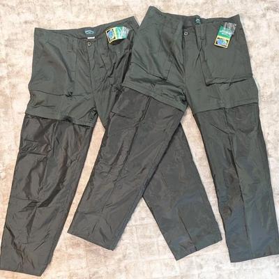 Universal Hobby & Workwear Pants (2) - New with Tag, Cotton, Size 44 (XL+), Detachable/Zip-Off Legs