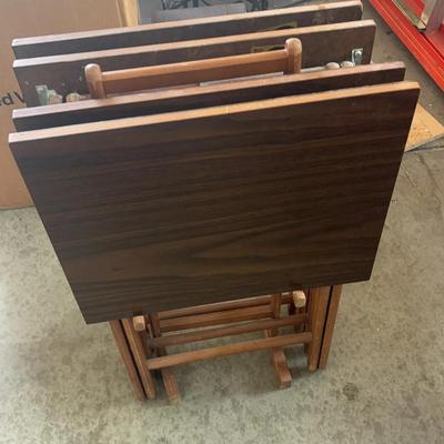 4 Small Foldable Tables