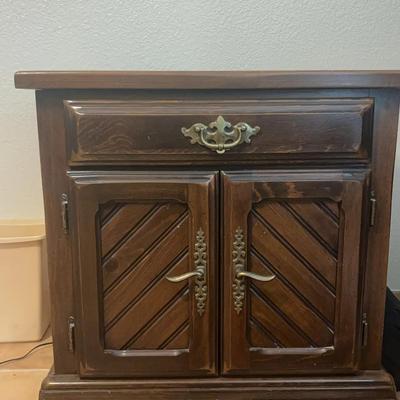 Wooden Nightstand