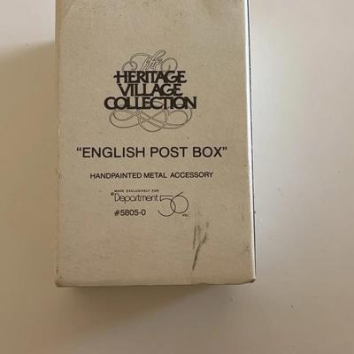 English Post Box