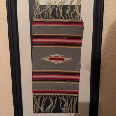 Framed Knitted Scarf