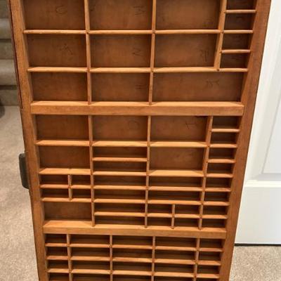 Sale Photo Thumbnail #80: Vintage printers tray/ drawer