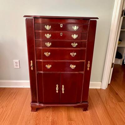 Sale Photo Thumbnail #35: Jewelry armoire 