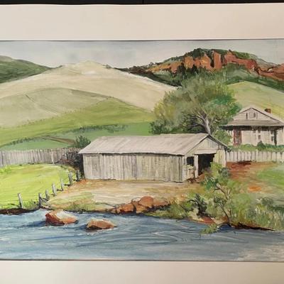 Watercolor Painting By Joanne Dufty 