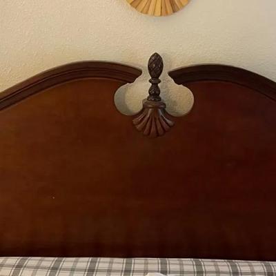 Maple Colonial Style Headboard King Size
