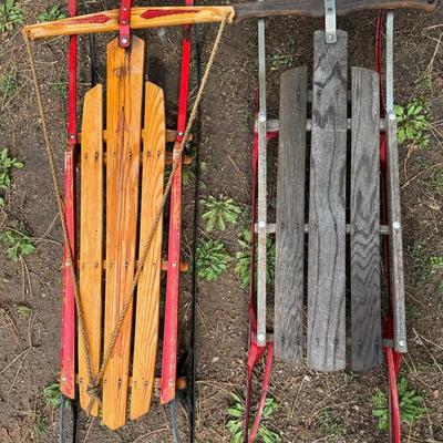 Vintage Flexible Flyer Sleds