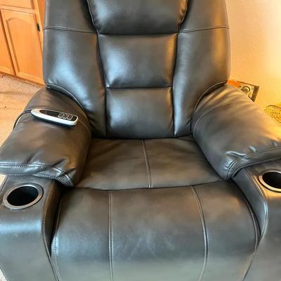Dark Grey Recliner