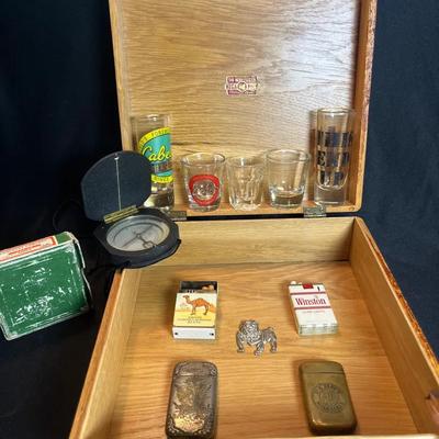 Keuffel & Esser Compass & Vintage Lighters