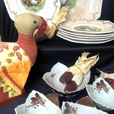 Antique Francaise Porcelain Plates, Platter & More!