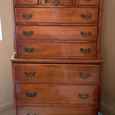 Maple Dresser Colonial Style One Piece