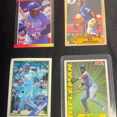 Bo Jackson Collectible Baseball Cards