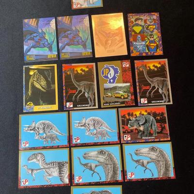 Batman 1995 / Jurassic Park 1993 Trading Cards 