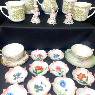 Vintage Occupied Japan Bud Vases, J&G Meakin & More!