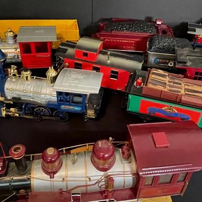 Assortment Of Trains With Track
