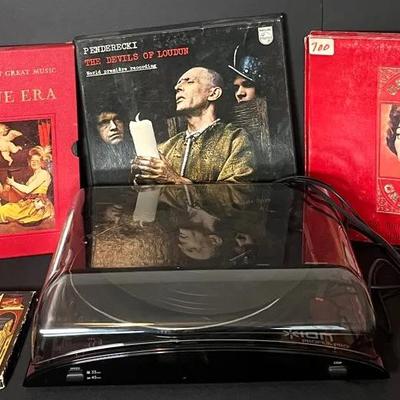 Ion Profile Pro Turntable & Opera Vinyls 