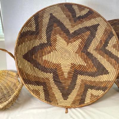 Large Navajo Wedding Basket 