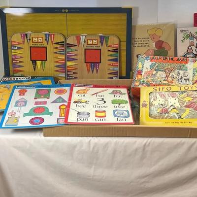Vintage Toys including Marble Run And Electric BB Game