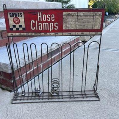 Vintage Bowe's Hose Clamp Advertising Display .jpg