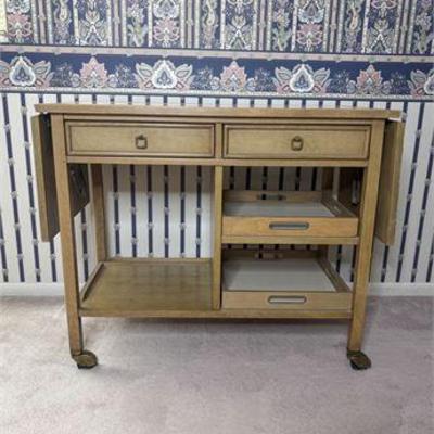 American of Martinsville Drop Leaf Bar Cart .jpg
