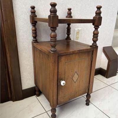 Solid Wood Smoking Stand .jpg