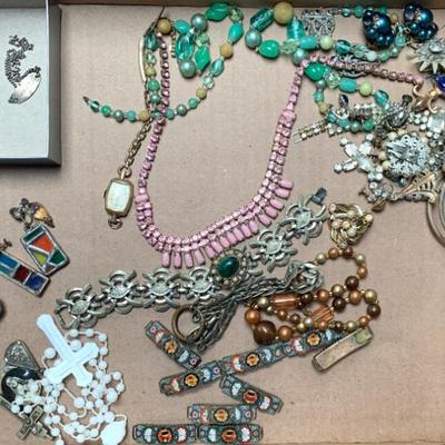 Costume jewelry for parts