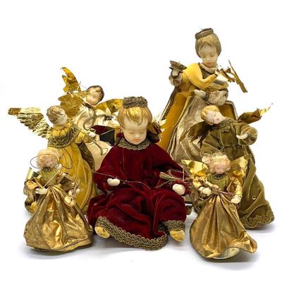 Vtg. Koestel W. German wax angels
