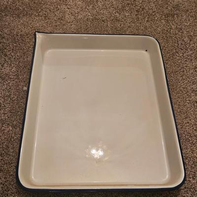 Sale Photo Thumbnail #23: enamel darkening tray