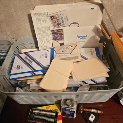 Sale Photo Thumbnail #1: Stamp Collecting Acces