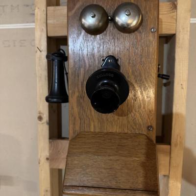 Sale Photo Thumbnail #110: Antique Telephone 