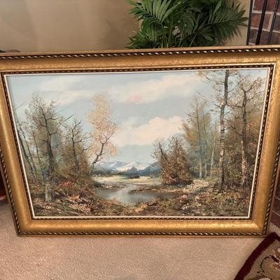 Sale Photo Thumbnail #16: H. Stadler Oil Painting German Artist 