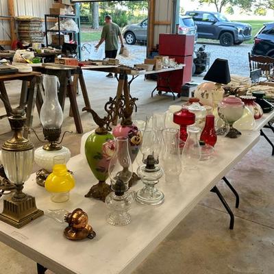 Sale Photo Thumbnail #44: Oil Lamps