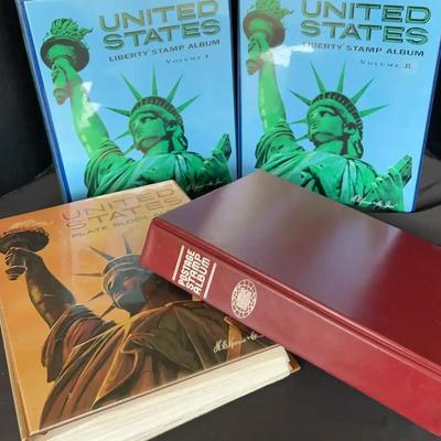 United States Stamp Album Collection