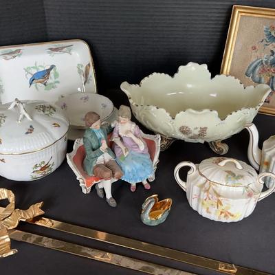 Vintage Porcelain & Décor Collection Featuring Limoges and Doulton