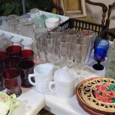 Sale Photo Thumbnail #143: Glassware