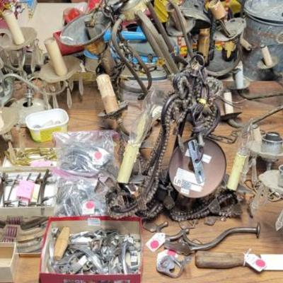 Sale Photo Thumbnail #31: Drawer Pulls and Chandeliers